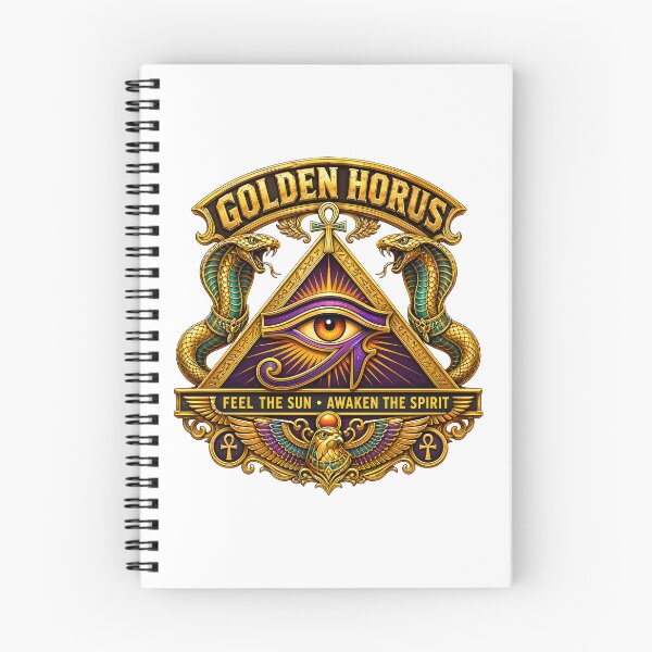 Item preview, Golden Horus Feel The Sun Awaken The Spirit Art designed and sold by GulfSignature.