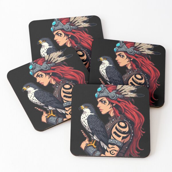 Item preview, Lady Hawk Warrior designed and sold by halibutgoatramb.