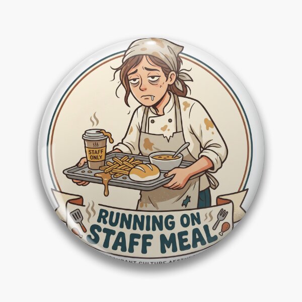 Item preview, Running On Staff Meal: BOH Survival Mode designed and sold by BrewChef.