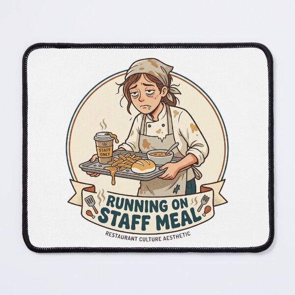 Item preview, Running On Staff Meal: BOH Survival Mode designed and sold by BrewChef.