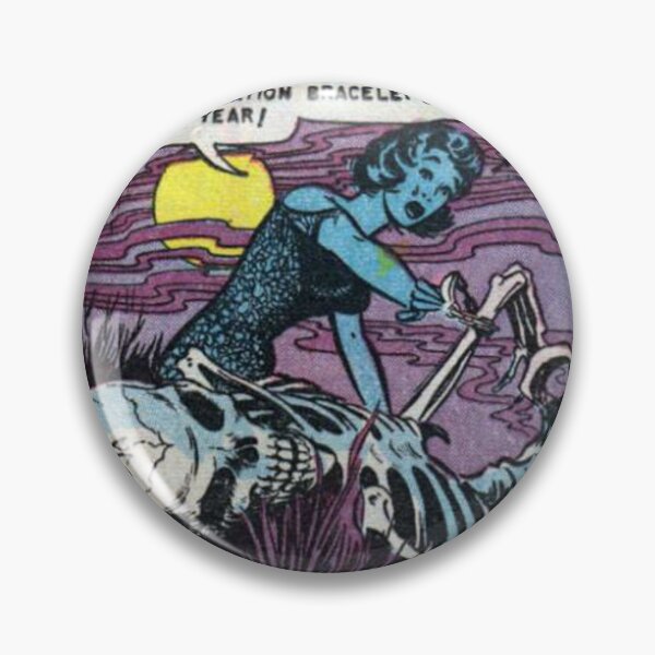 Item preview, Glistening White Bones Vintage Pre-Code Horror Comic Graphic designed and sold by ChiaraBoutiqueArte.