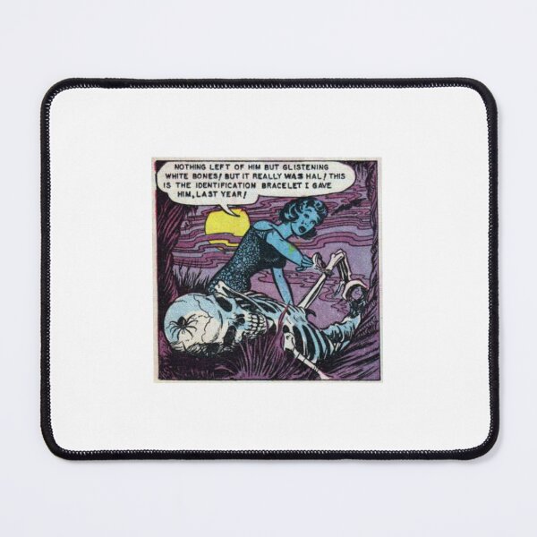 Item preview, Glistening White Bones Vintage Pre-Code Horror Comic Graphic designed and sold by ChiaraBoutiqueArte.