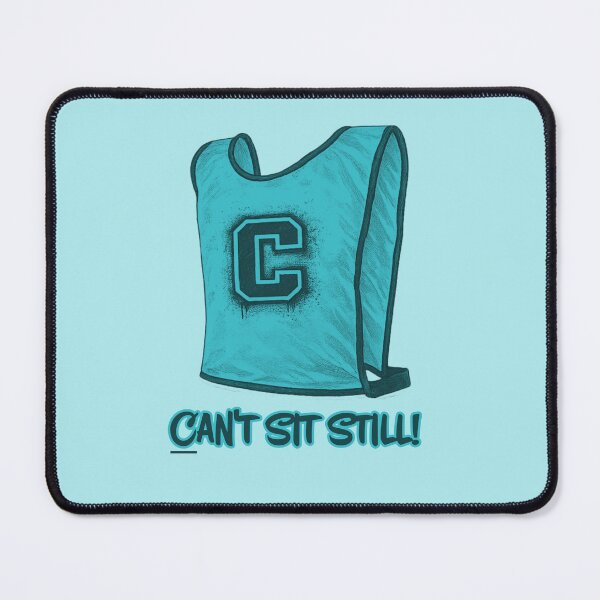 Item preview, Centre - Netball - Can't Sit Still! designed and sold by Hello Bee Bee.