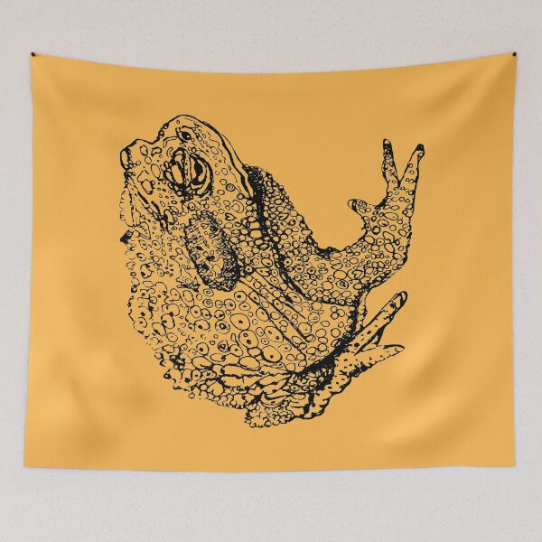 Item preview, Toad - (#FEBA4F) designed and sold by The Stippler Process.