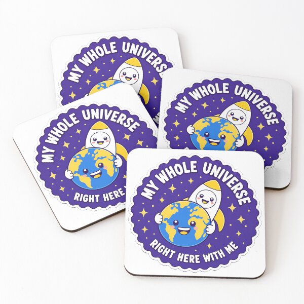 Item preview, My Whole Universe Right Here With Me designed and sold by Gwin 9x9 Store.