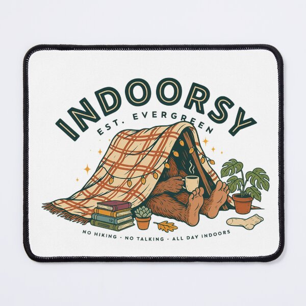 Item preview, Indoorsy Blanket Fort Champion Funny Introvert Vintage Comfort Design designed and sold by ArcticFoxStudio.