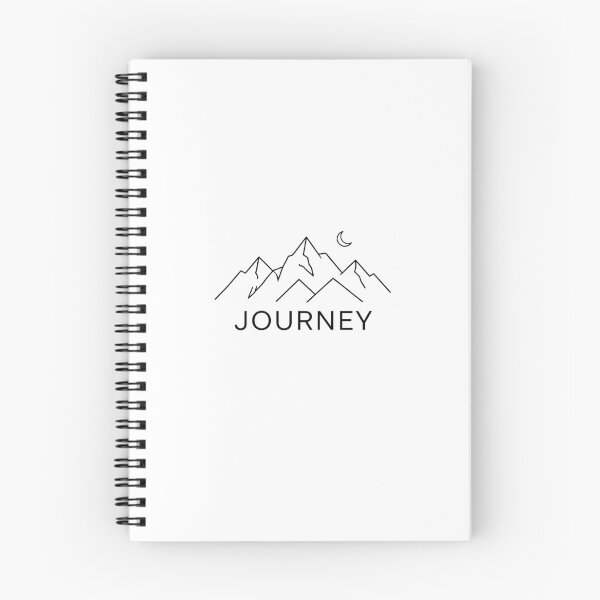Item preview, Journey Minimalist Geometric Mountain Peaks Graphic designed and sold by GiggleInkTees.