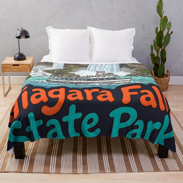 Item preview, Niagara Falls State Park NY Cute Waterfall Colorful Landscape  designed and sold by HowToCanadian.