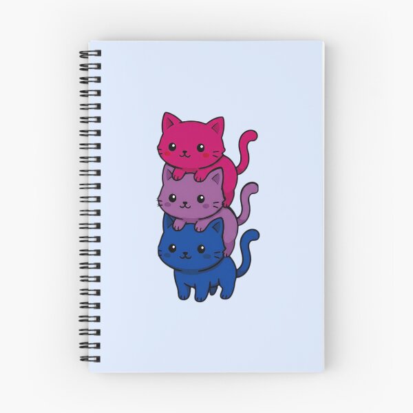 Item preview, Bisexual Pride Cat Stack designed and sold by Ivy-Triggs.