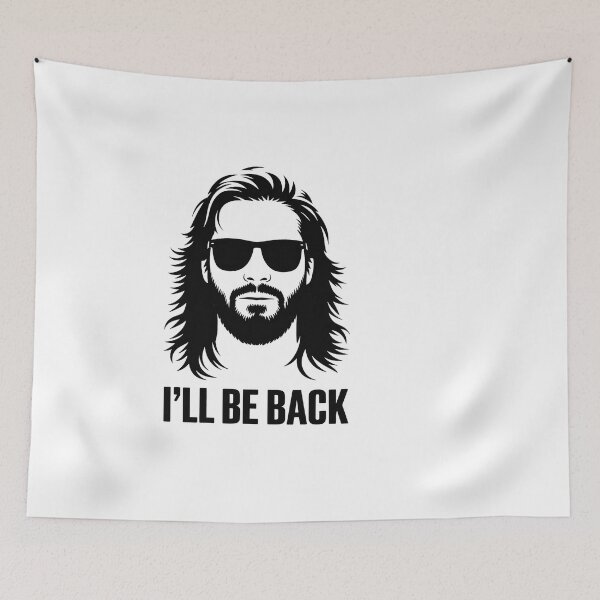 Item preview, I’ll Be Back designed and sold by Julijakehoe.