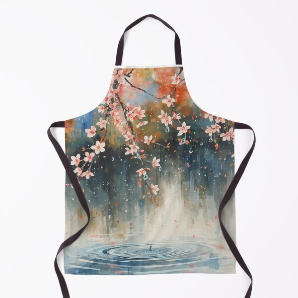 Item preview, Rain and cherry blossoms designed and sold by uunaa.