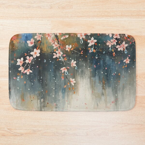 Item preview, Rain and cherry blossoms designed and sold by uunaa.