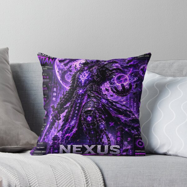 Item preview, Nexus Titan (Series 9) - Cyberpunk Future Dragon Mecha Overlord Art designed and sold by RiteshCenter.