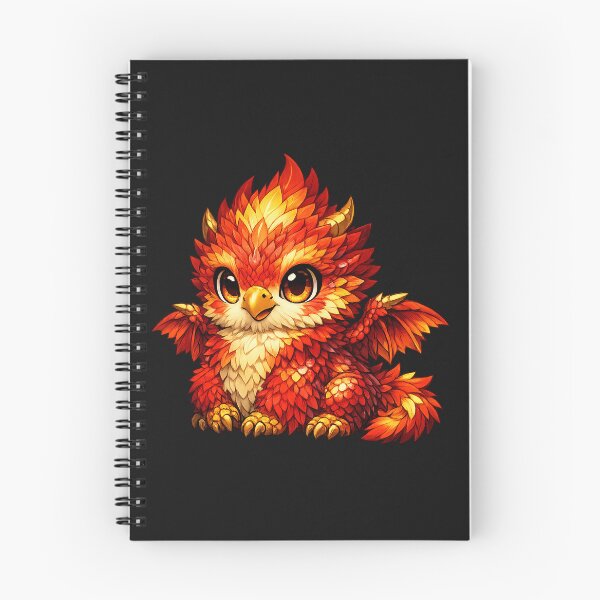 Item preview, Embercrest Phoenix Hatchling designed and sold by HollyAllenzo.