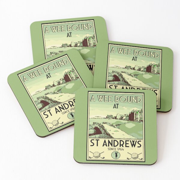 Item preview, St Andrews Scottish Golf Art designed and sold by happygiftideas.