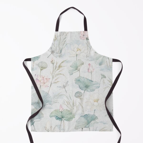Item preview, Vintage Lotus Botanical Seamless Pattern(light) designed and sold by Siam Soul Studio.