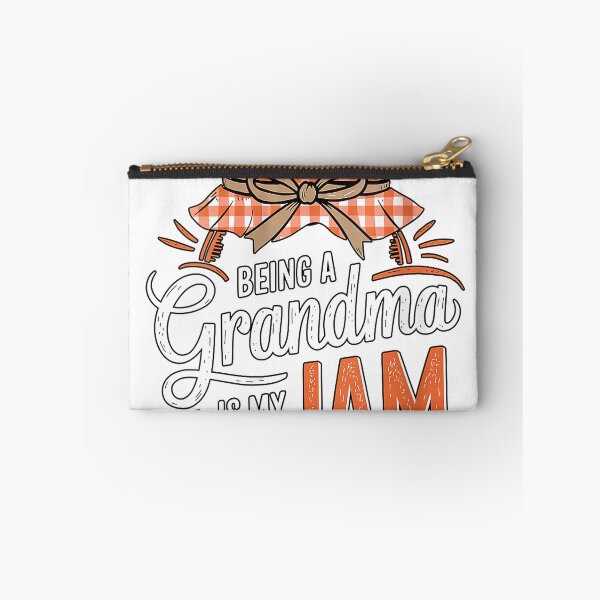 Item preview, Womens Being a Grandma is My Jam V-Neck T-Shirt designed and sold by ‘Nothing Scares Me’ Store.