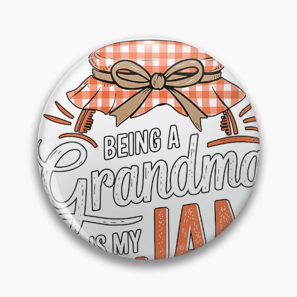 Item preview, Womens Being a Grandma is My Jam V-Neck T-Shirt designed and sold by ‘Nothing Scares Me’ Store.