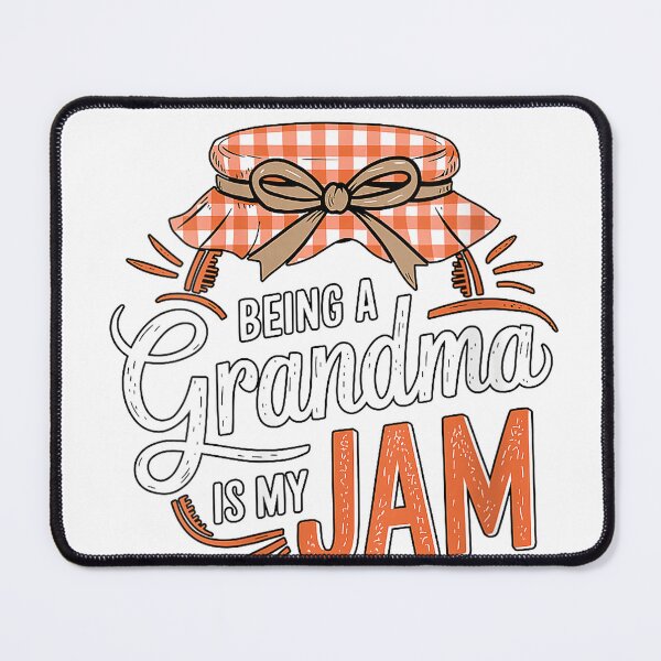 Item preview, Womens Being a Grandma is My Jam V-Neck T-Shirt designed and sold by ‘Nothing Scares Me’ Store.