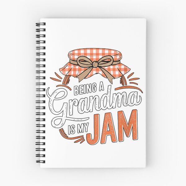 Item preview, Womens Being a Grandma is My Jam V-Neck T-Shirt designed and sold by ‘Nothing Scares Me’ Store.