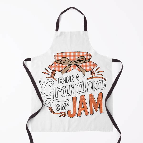 Item preview, Womens Being a Grandma is My Jam V-Neck T-Shirt designed and sold by ‘Nothing Scares Me’ Store.