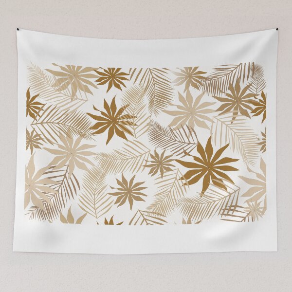 Item preview, summer leaves pattern featuring tropical designed and sold by Line-Aura.