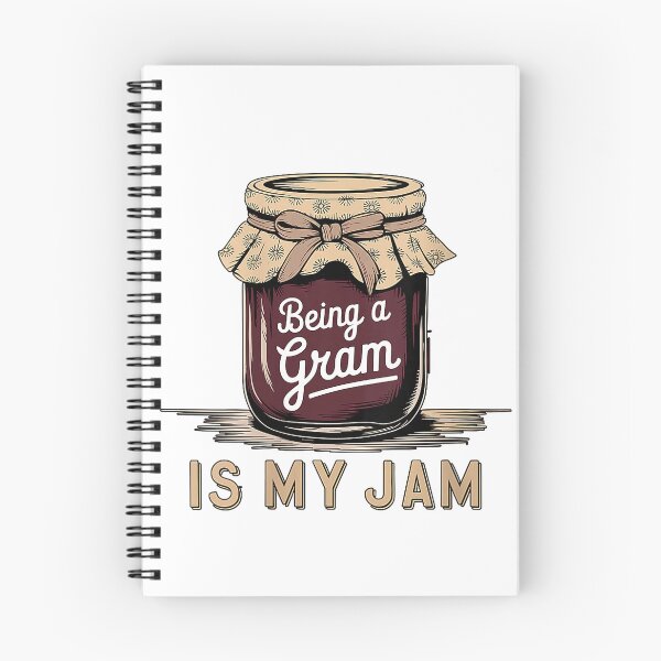Item preview, Womens Being a Gram is My Jam Funny Grandma Jar V-Neck T-Shirt designed and sold by Voila-creative.