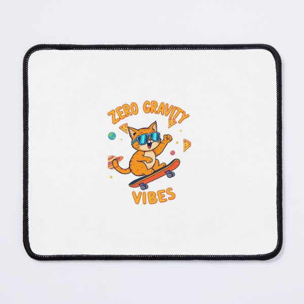 Item preview, Zero Gravity Cat Skateboard Vibes designed and sold by Artifyes.