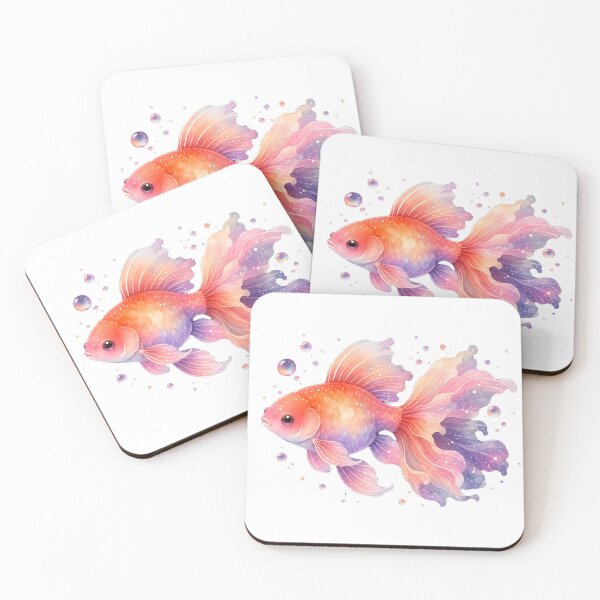 Item preview, Midnight Stardust Goldfish  designed and sold by Jaideep Walia.