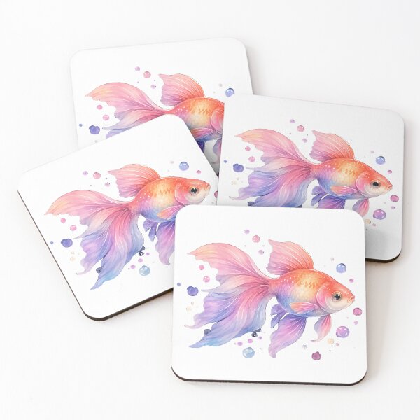 Item preview, Coral Blush Fantasy Fish  designed and sold by Jaideep Walia.