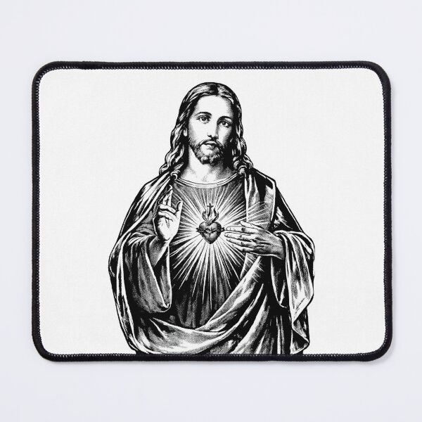 Item preview, Black and White Pop Art Jesus designed and sold by angryneson52.