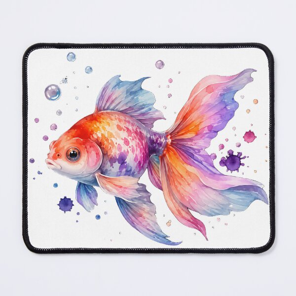 Item preview, Dreamy Pastel Goldfish Glow designed and sold by Jaideep Walia.