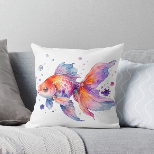 Item preview, Dreamy Pastel Goldfish Glow designed and sold by Jaideep Walia.