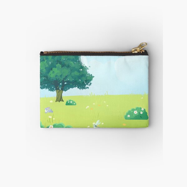Item preview, Vintage Anime Meadow Landscape Cozy Cottagecore Tree designed and sold by Rehnair.