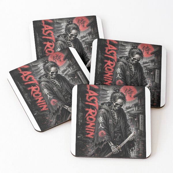 Item preview, Last Ronin Skeleton Samurai Streetwear Design | Dark Gothic Katana Warrior Art designed and sold by Ecocrushstudio.