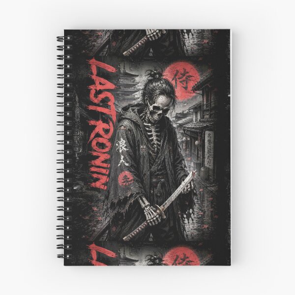 Item preview, Last Ronin Skeleton Samurai Streetwear Design | Dark Gothic Katana Warrior Art designed and sold by Ecocrushstudio.