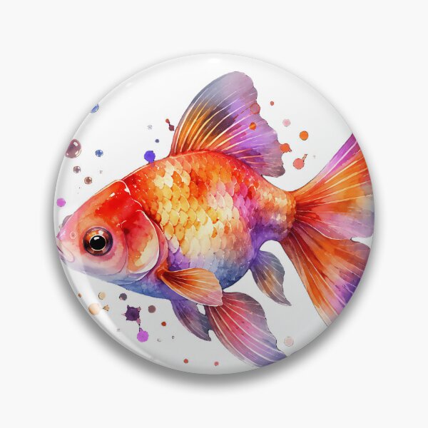 Item preview, Dreamwave Goldfish Splash Art  designed and sold by Jaideep Walia.
