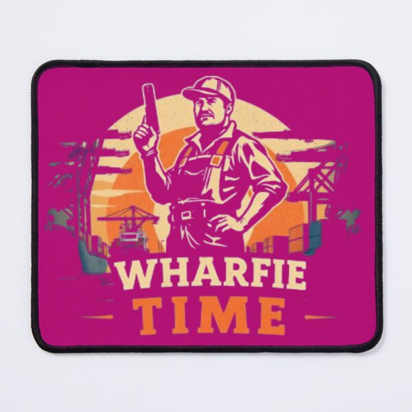 Item preview, Wharfie Time Longshoreman Maritime Lifestyle Design designed and sold by MystiColo.