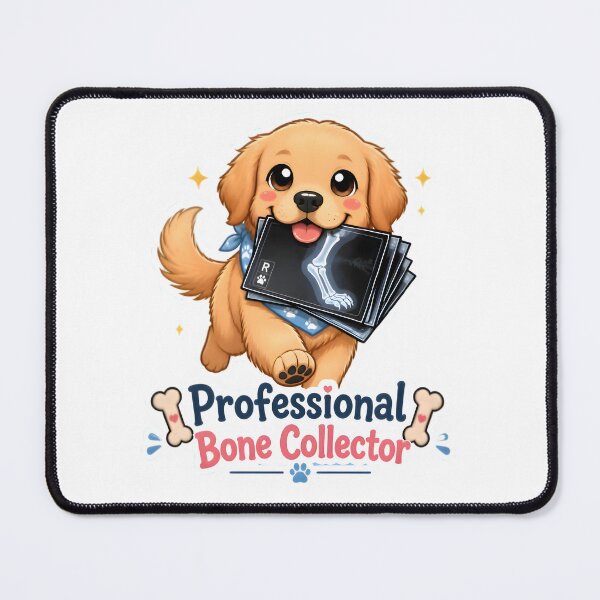 Item preview, Professional Bone Collector | Cute Veterinary Radiology Golden Retriever designed and sold by Bettybee00.