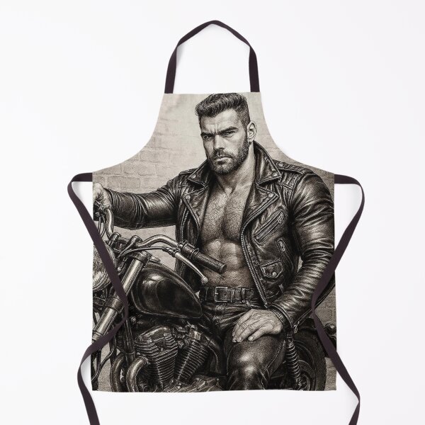 Item preview, Tom of Finland Tribute - Wanna Ride Gay Berlin Leather Biker Leder Pride Graphic Design designed and sold by ItsAKinkThing.