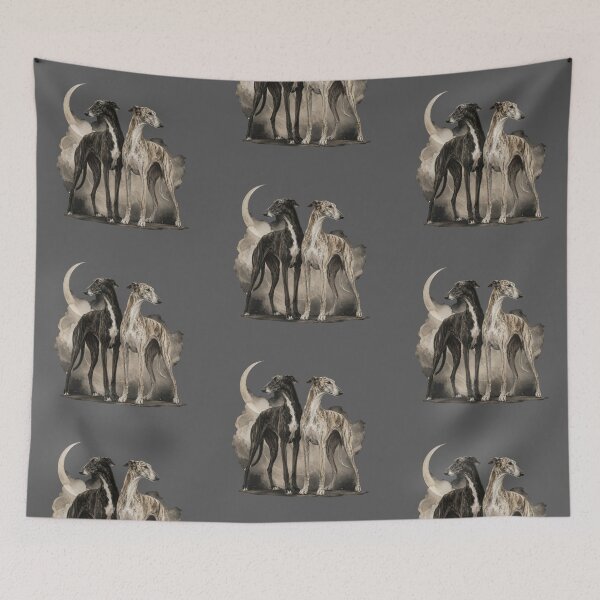 Item preview, Galgos, backside designed and sold by Deerfan.
