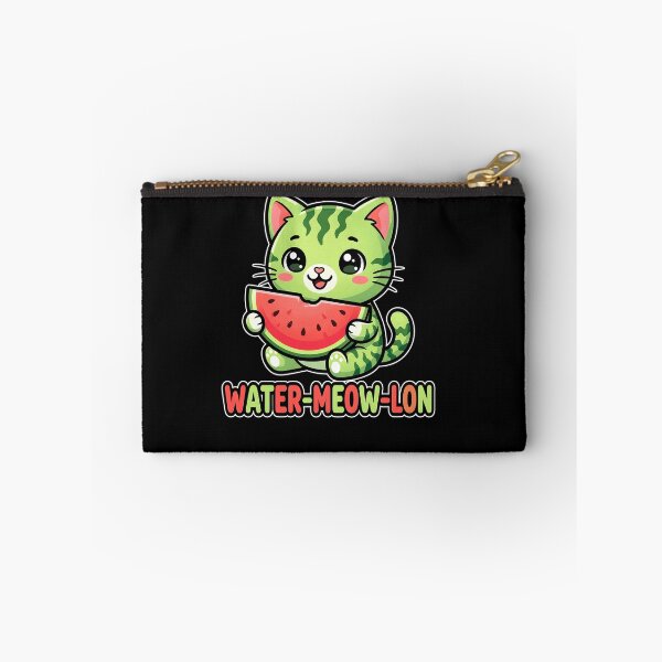 Item preview, Cute Water-Meow-lon Watermelon Cat Summer Vacation Kids Girl designed and sold by Littermin.