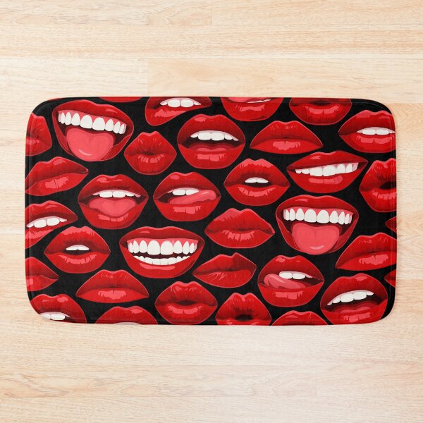 Item preview, Lips Pattern Female Girl Woman Smile Smiling Feminist designed and sold by GrandeDuc.