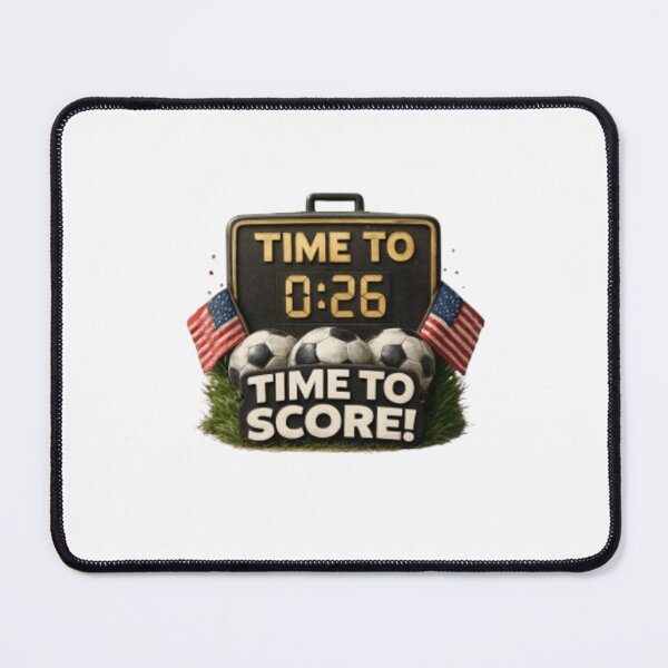 Item preview, Time to Score! World Cup 2026 Countdown Sticker designed and sold by syndia2209.