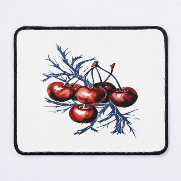 Item preview, Bold Cherry Art Print • Vibrant Red Fruit Illustration • Modern Botanical Wall Decor for Fresh Aesthetic designed and sold by Bright Nest Studio.