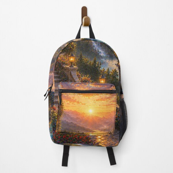Item preview, Garden of the Golden Mountains Oil Painting designed and sold by Pond21.