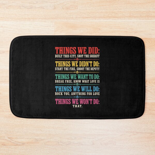 Item preview, Retro Things We Did Music Song Lyrics Vintage designed and sold by KarimSoCute.