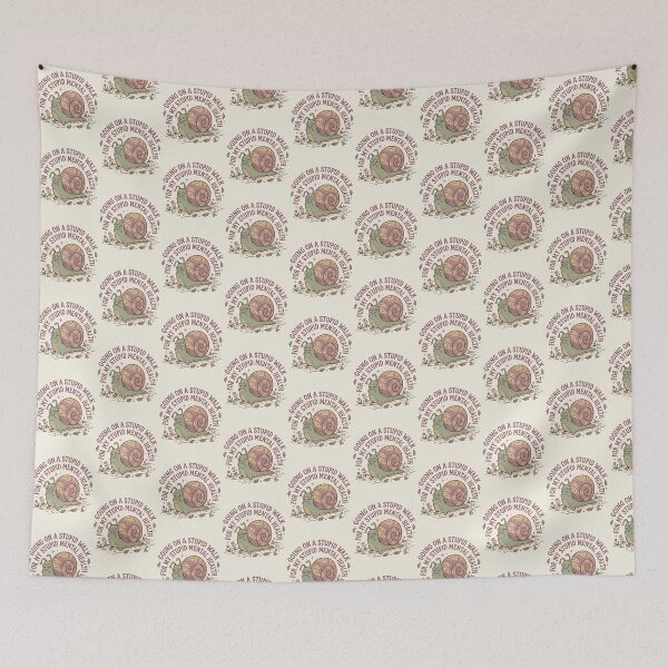 Item preview, Going on Stupid Walk for My Dumb Mental Brain Health Snail 3 designed and sold by ChinkyCat Official.