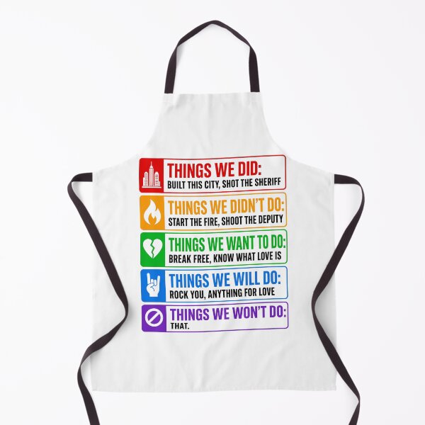 Item preview, Music Song Lyrics Things We Did. Want To Do. Will Do. Won't Do designed and sold by KarimSoCute.