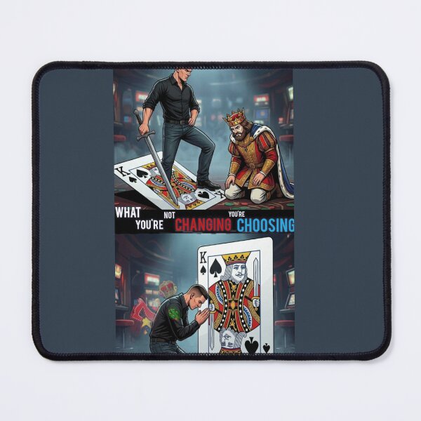 Item preview, What You're Not Changing You're Choosing - Motivational Art designed and sold by GuardianSRB.